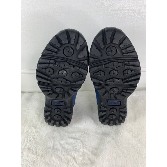 Lands’ End Women’s Blue Suede Slip-On Clogs Loafers Size 7B - Picture 9 of 10